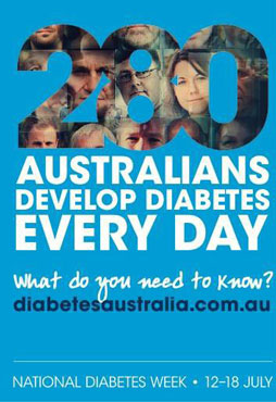 Diabetes week Australia Private home care