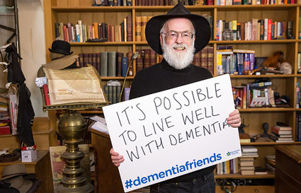 Terry Pratchett elder dementia Alzheimer