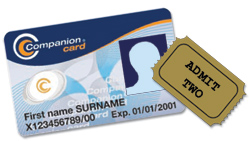 The NSW Companion card entitles the Caregiver or carer to attend events for free, along with the cardholder or Elder
