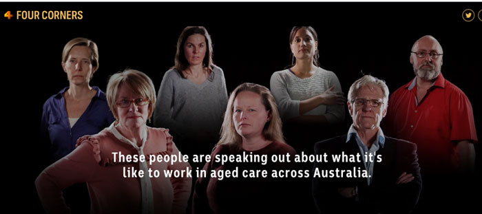 4 corners aged care bupa seaforth elderly senior geriatric abuse northern beaches inhome nursing in-home north shore